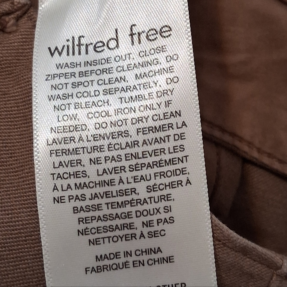 Aritzia Wilfred Free Ascendat High Ruse Taupe Sz6 - Picture 14 of 16